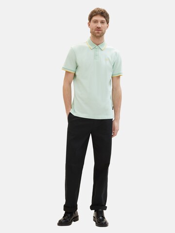 TOM TAILOR Poloshirt in Grün