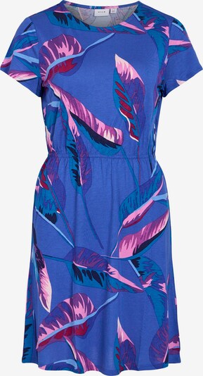 VILA Ljetna haljina 'KAMI' u kraljevsko plava / svijetloplava / orhideja bijela / boja vina, Pregled proizvoda