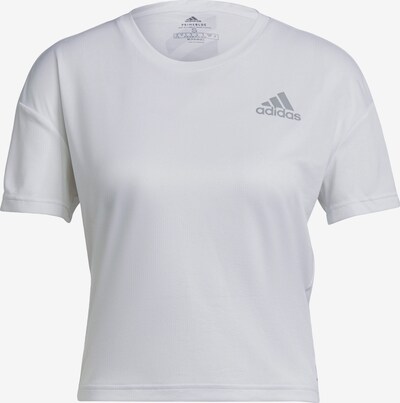 ADIDAS SPORTSWEAR Camiseta funcional en gris plateado / blanco, Vista del producto