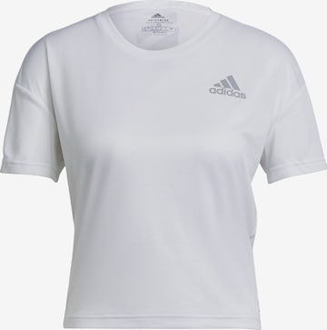 Tricou funcțional de la ADIDAS SPORTSWEAR pe alb: față