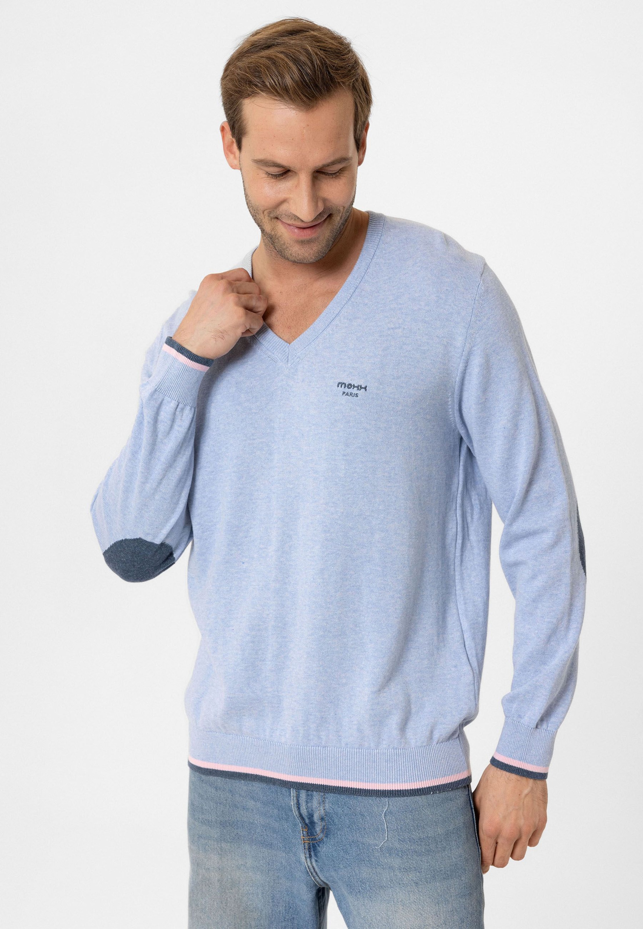 Pull-over Moxx Paris en bleu