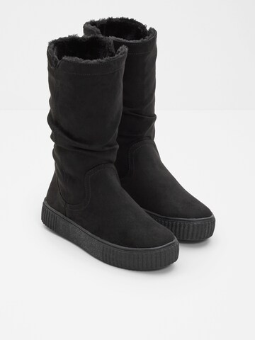 bonprix Stiefel in Schwarz
