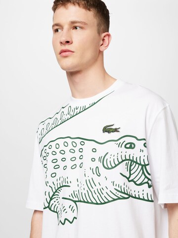 T-Shirt LACOSTE en blanc