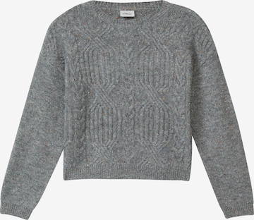 s.Oliver Trui in Grijs: voorkant