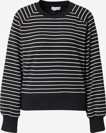 Warehouse Sweatshirt in Zwart: voorkant