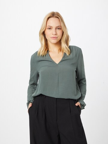 ABOUT YOU Blouse 'Alita' in Groen: voorkant