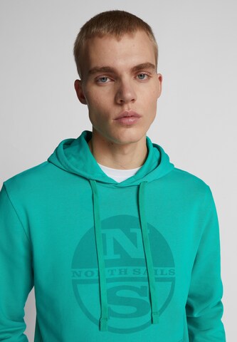 Sweat de sport North Sails en vert