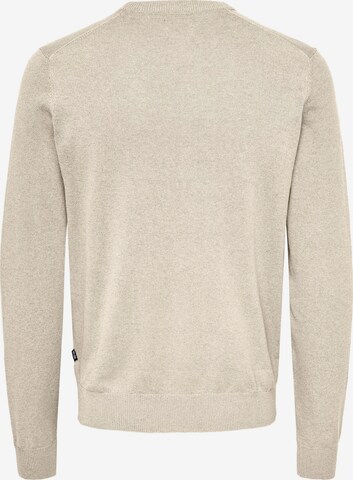 Only & Sons Pullover 'REX' in Beige