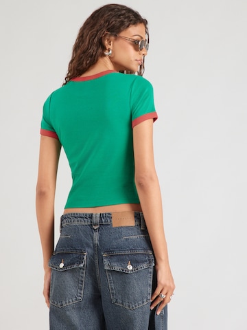 LEVI'S ® Tričko 'MINI RINGER X USA RETRO' - Zelená