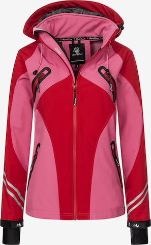 Rock Creek Outdoorjacke in Rot: predná strana