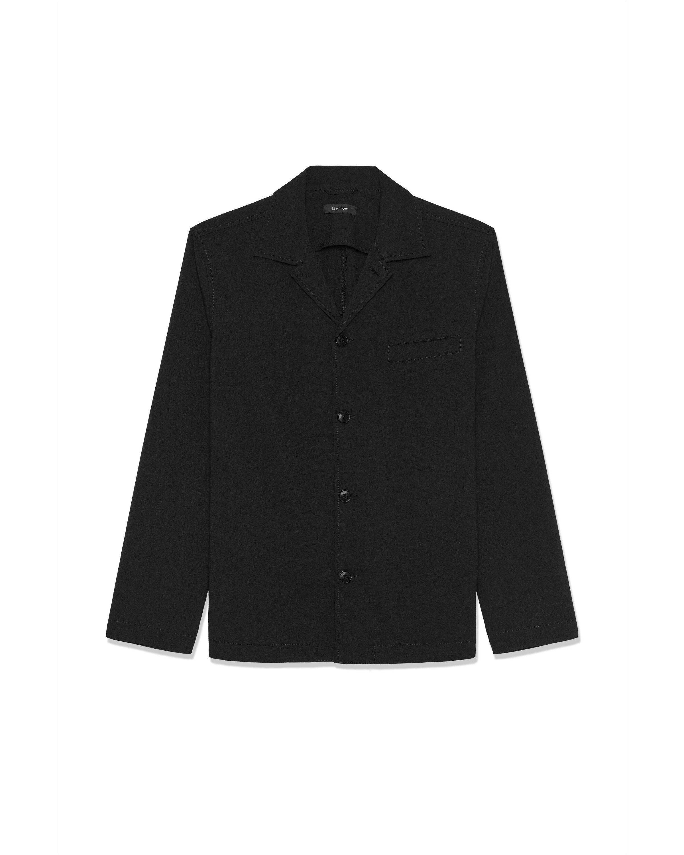 Matinique Between-Season Jacket 'Landen' in Black: front