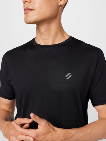 Superdry Performance Shirt in Black