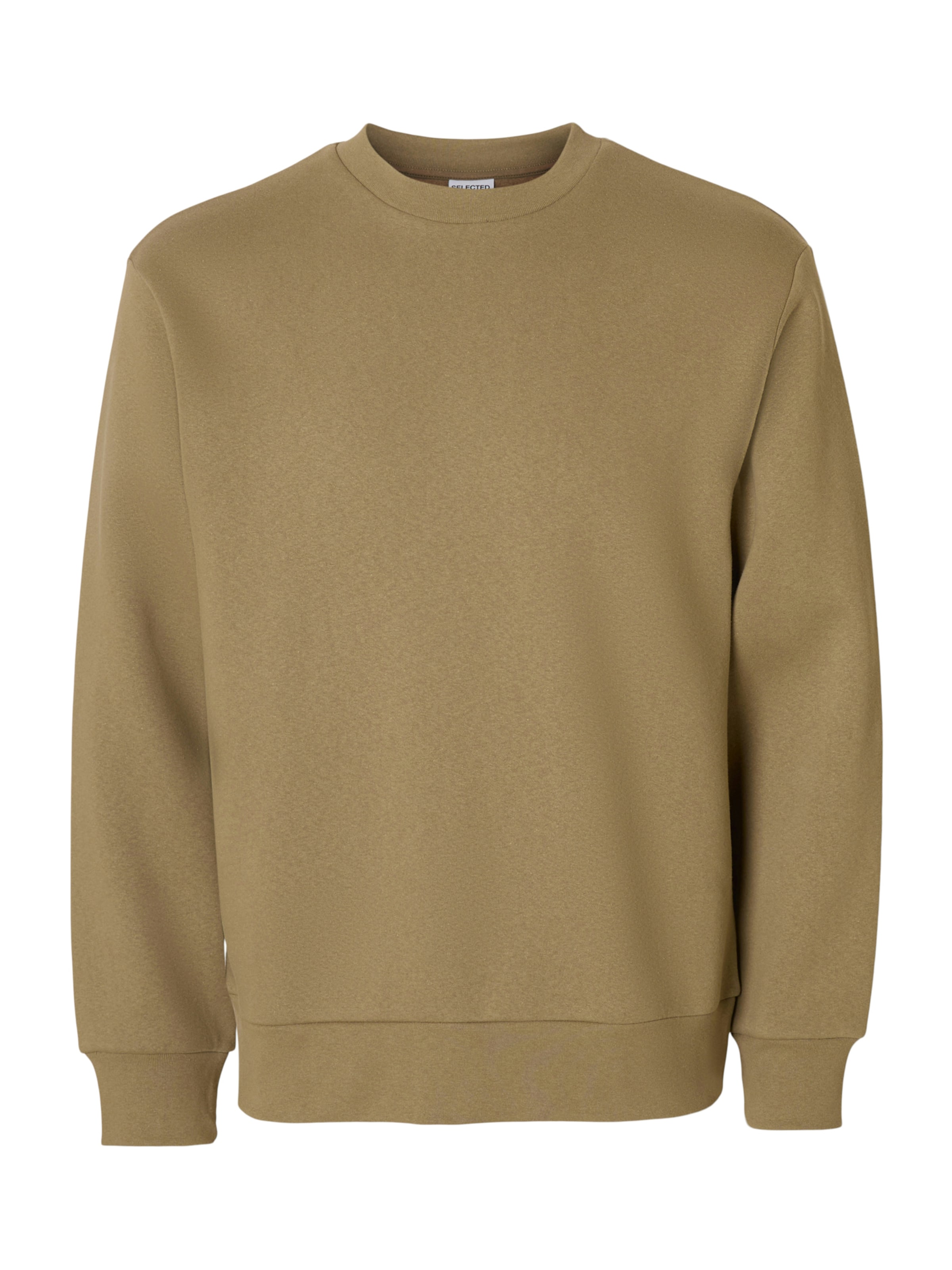 Sweat-shirt 'SLHZDAN' SELECTED en gris : devant