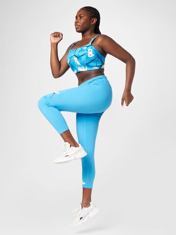 ADIDAS SPORTSWEAR Bustier Sport-BH 'Thebe Magugu Studio Light-Support ' in Blau