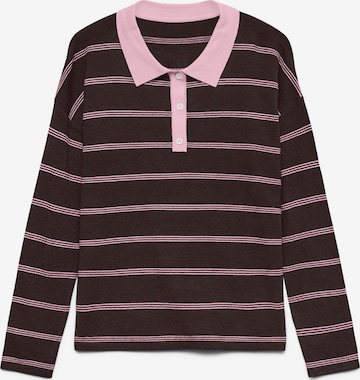 VERO MODA Pullover 'VMStjerni' i brun: forside