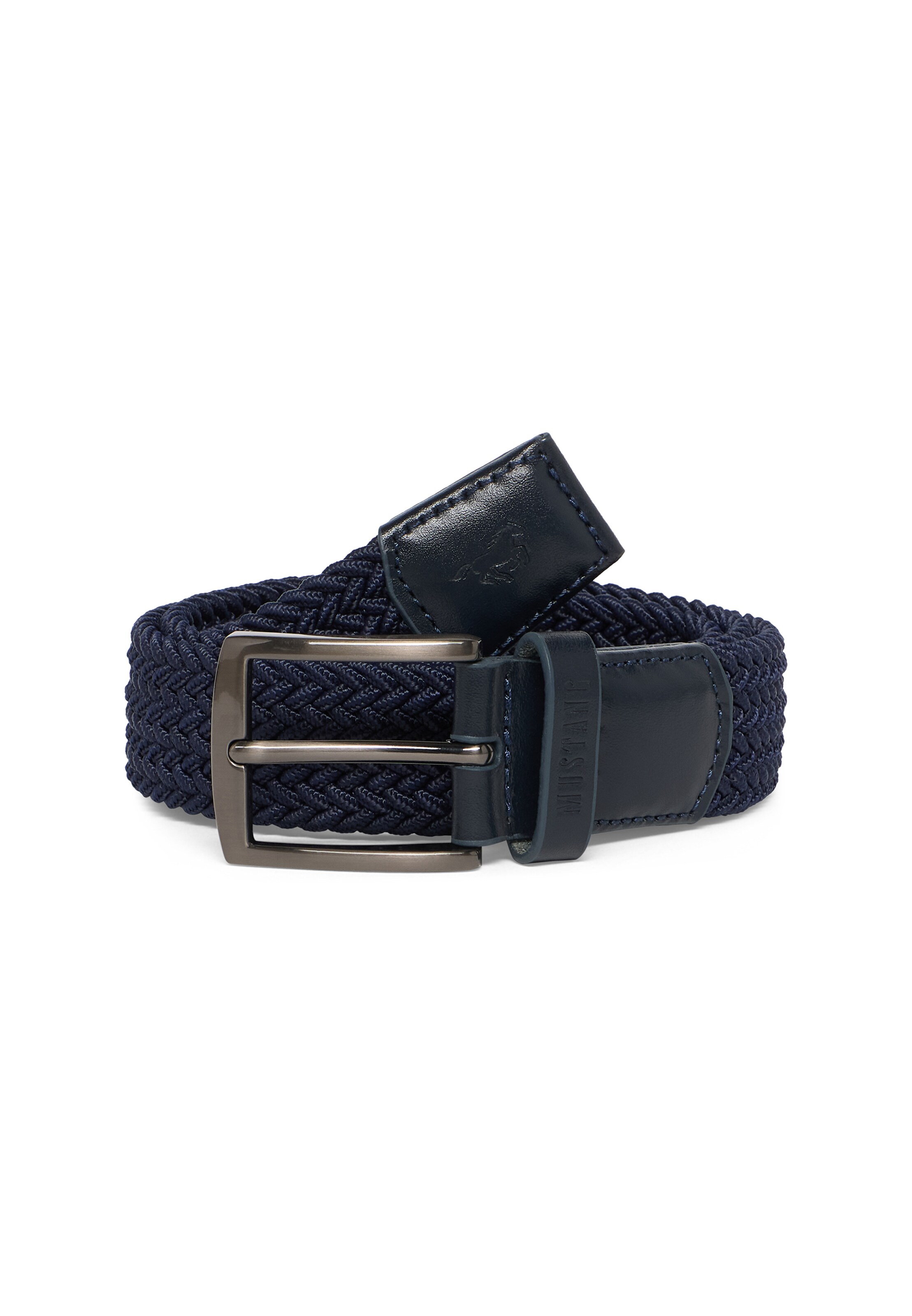 MUSTANG Belt 'Nolan' in Blue: front