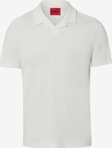 T-Shirt HUGO en blanc : devant