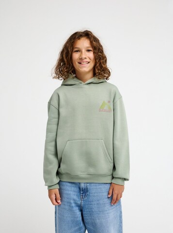 QUIKSILVER Sweatshirt in Green: front