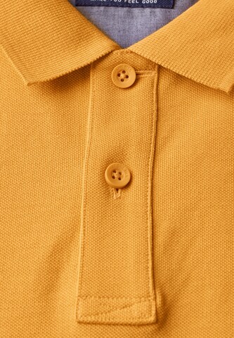 Street One MEN Piquée-Poloshirt in Gelb