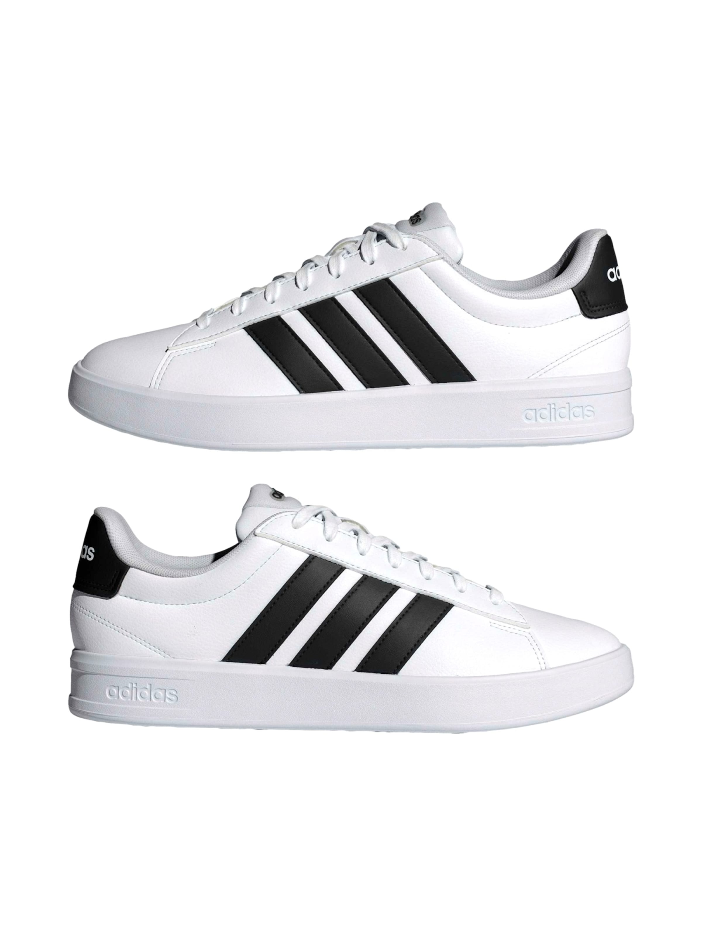 balta ADIDAS PERFORMANCE Sportbačiai be auliuko 'Grand Court Base 3.0'