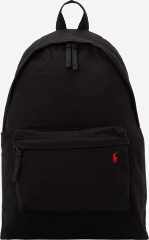 Polo Ralph Lauren Backpack in Black: front