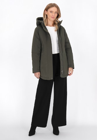 DreiMaster Klassik Winter parka 'Classic' in Green