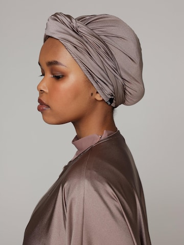 SIYA Swimwear Sporthoofdband 'Headcover - Anti - Slip - Swim-turban' in Grijs
