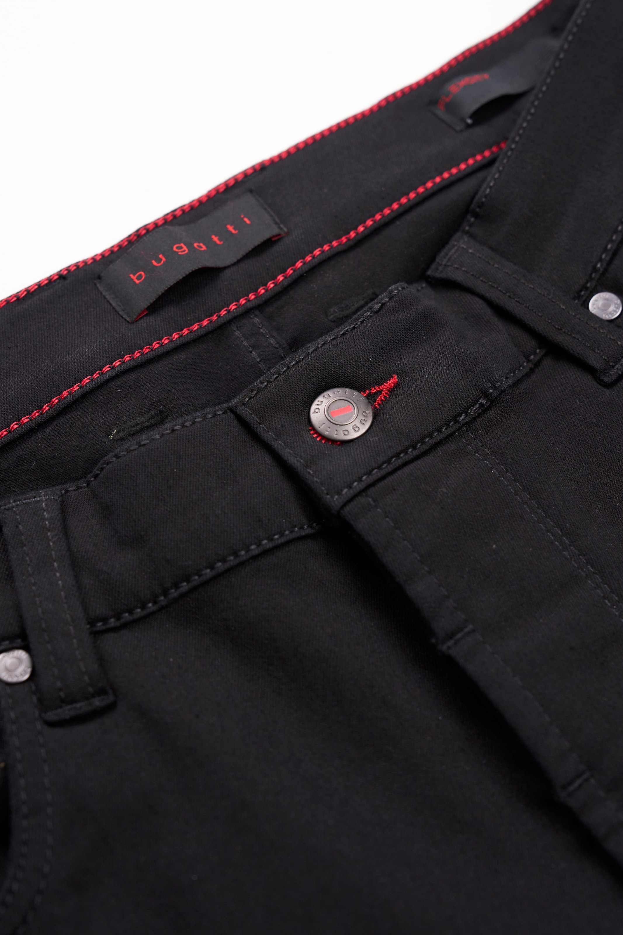 Slimfit Jeans di bugatti in nero