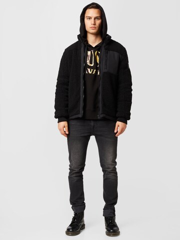 Just Cavalli Hoodie in Schwarz