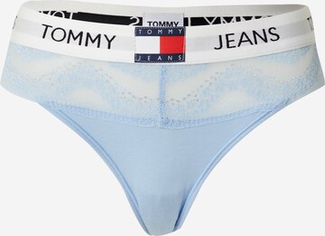 String Tommy Jeans en bleu : devant