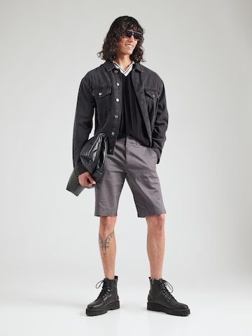 TOM TAILOR DENIM Szabványos Nadrág - szürke