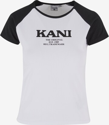 Karl Kani Shirt in Wit: voorkant