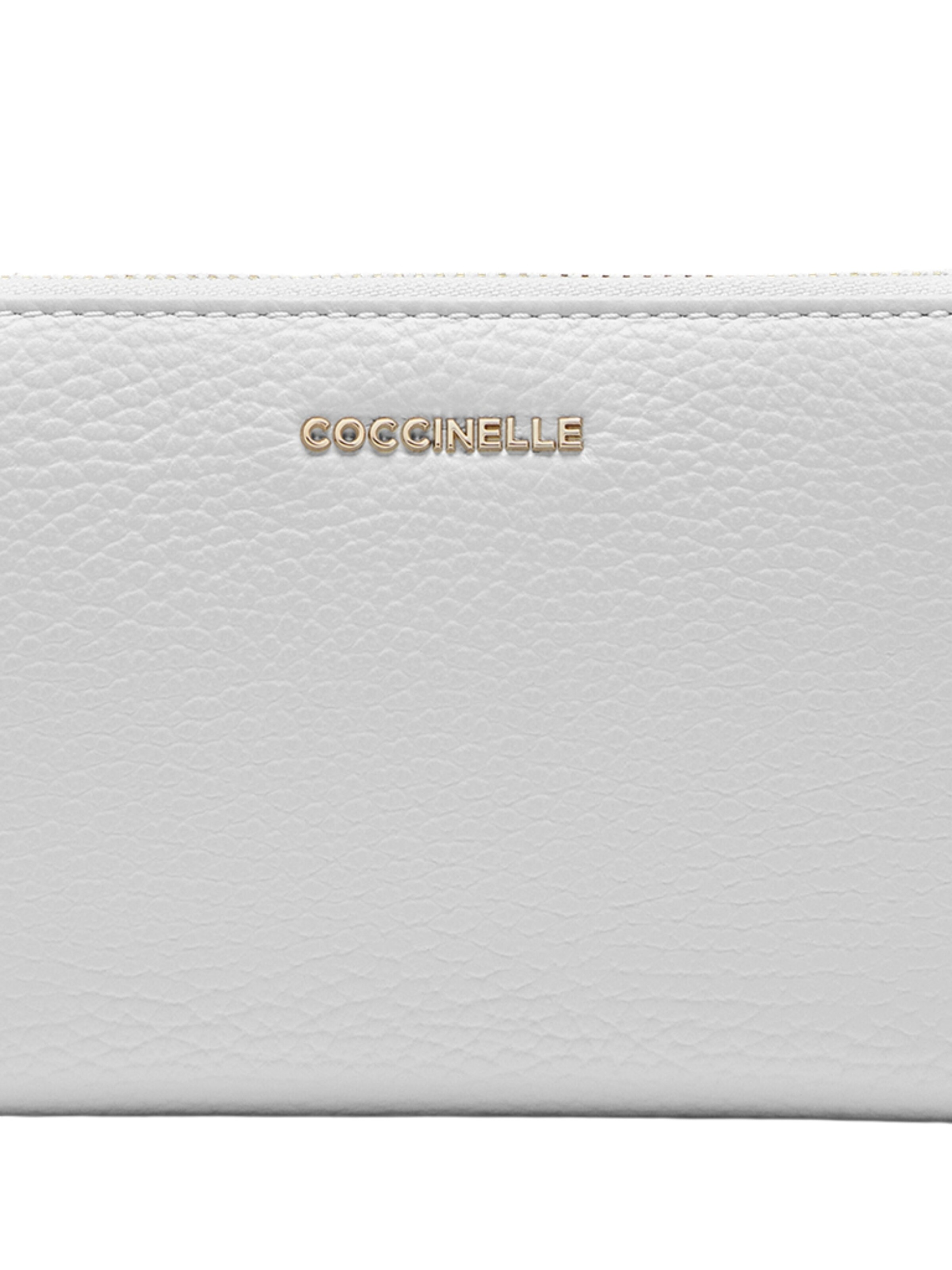 Portamonete 'COCCINELLE METALLIC' di Coccinelle in bianco