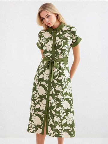 Bigdart - Vestidos camiseiros em verde