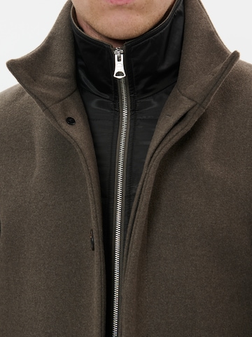 Matinique Regular fit Between-seasons coat 'MAHarvey' in Grey