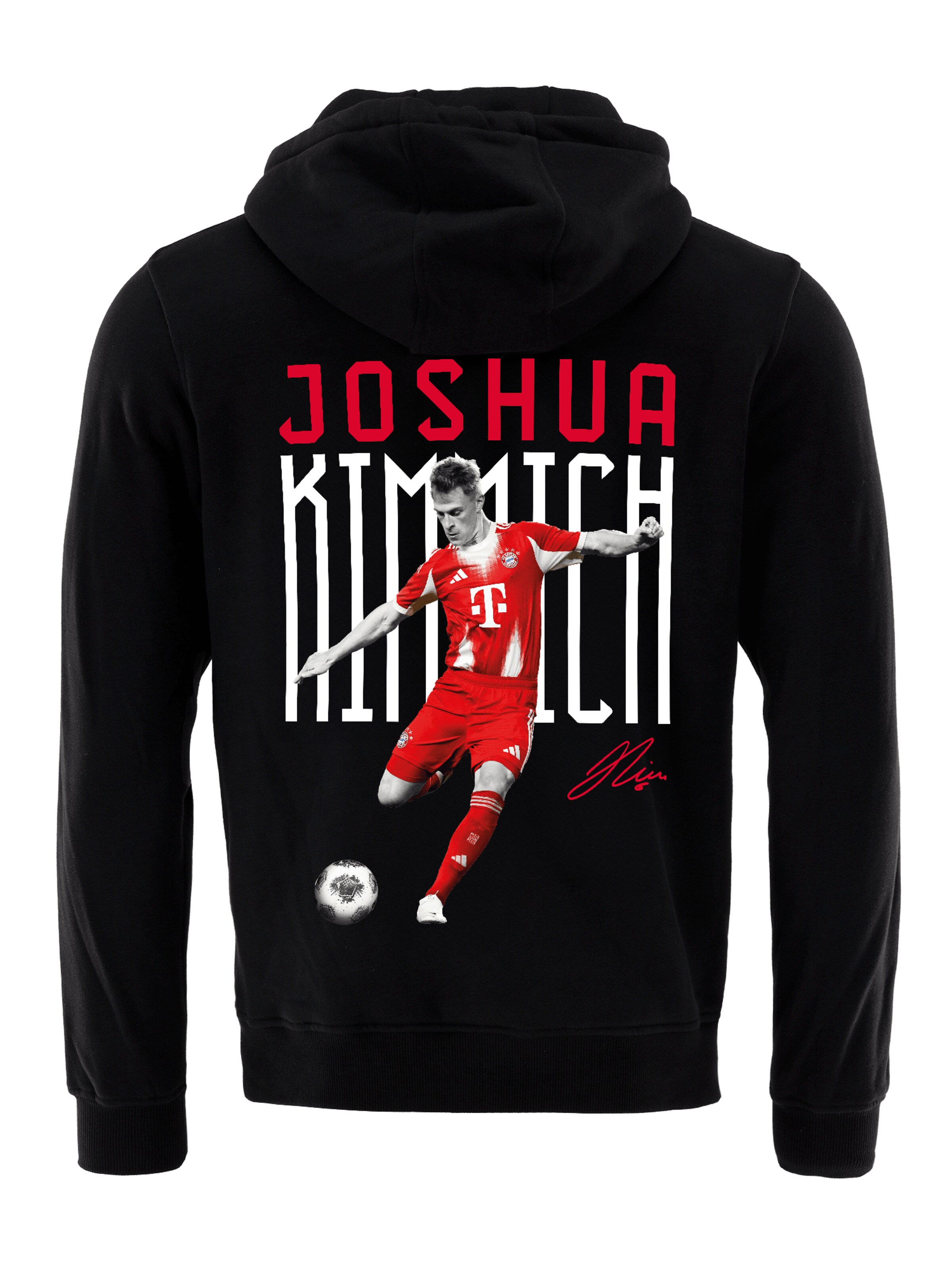 FC BAYERN MÜNCHEN Sweater 'Kimmich' in Black: front