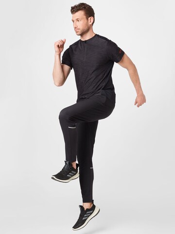 ENDURANCE Slim fit Workout Pants 'Wind' in Black