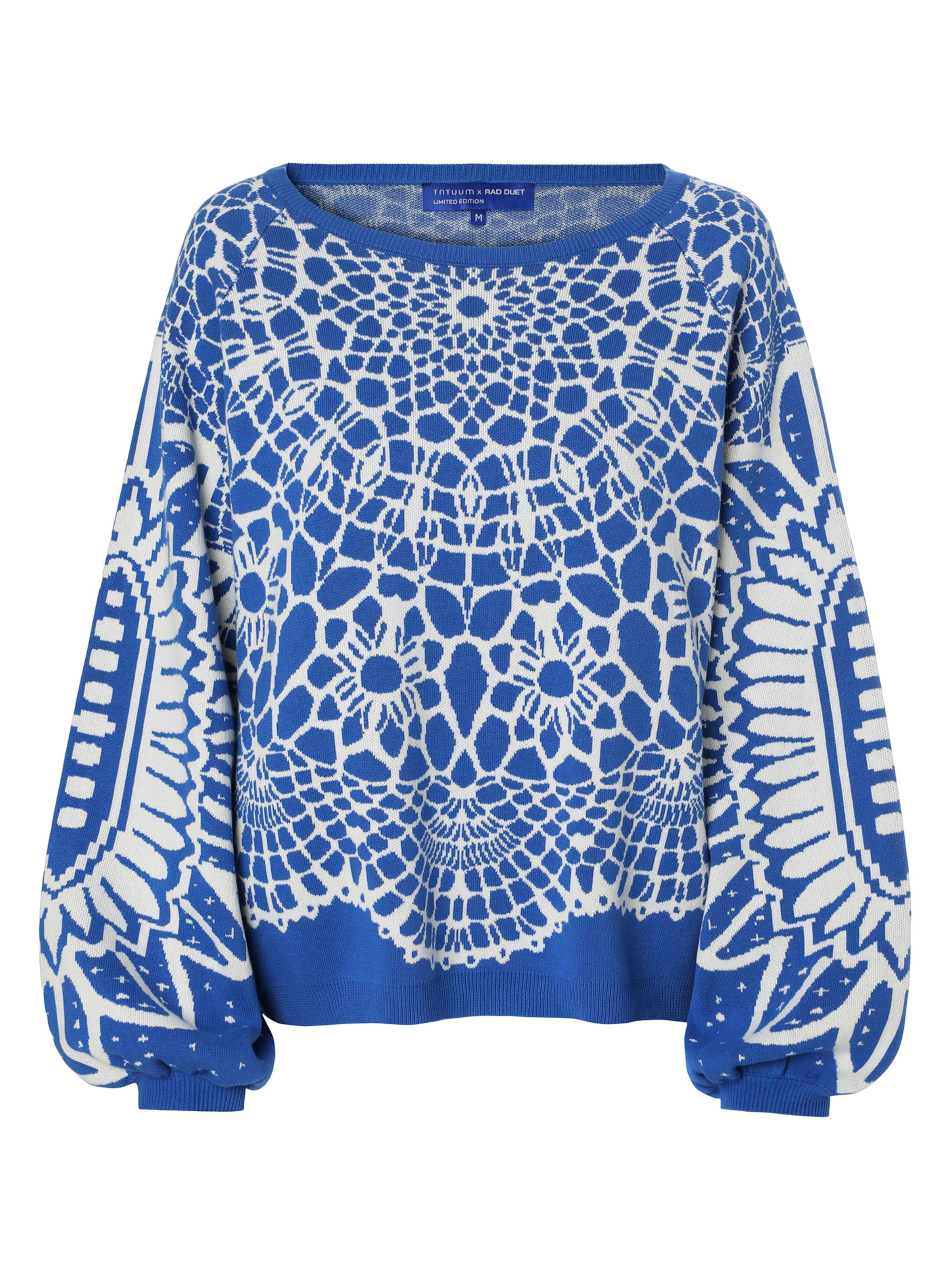 TATUUM - Jersey 'Wieslawa' en azul: frente