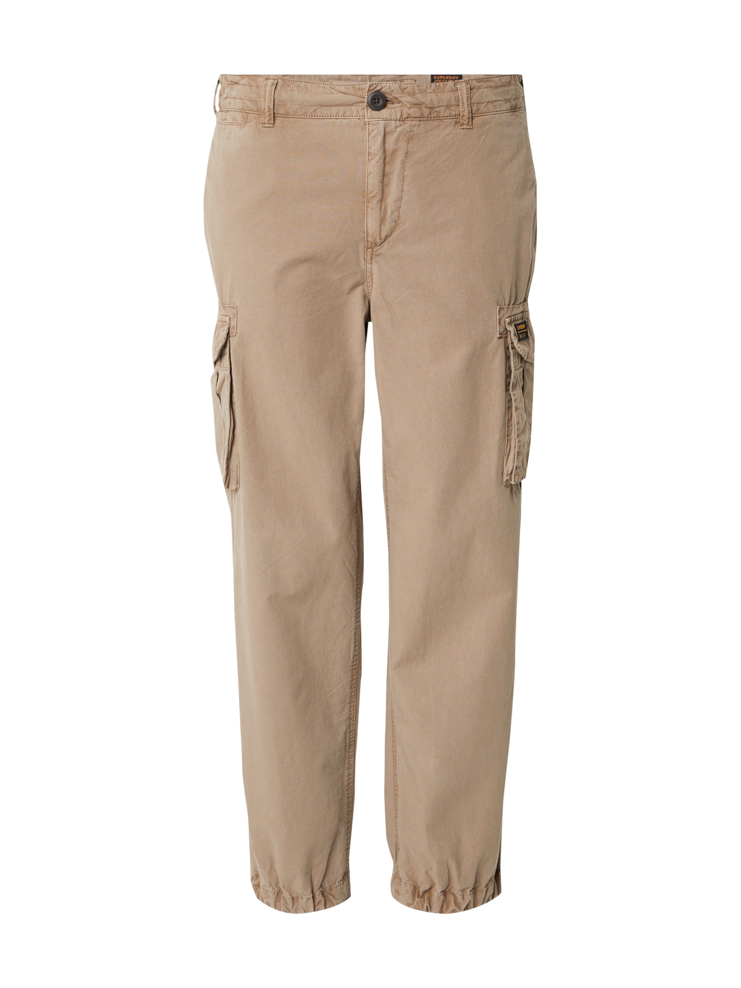 Superdry Zúžený strih Kapsáče - Hnedá: predná strana