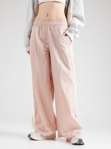 PUMA Wide leg Trousers 'MODERN DELIGHT' in Pink: front