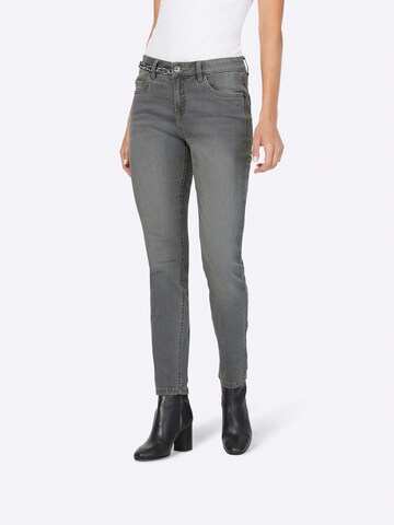 heine Regular Jeans in Grey: front