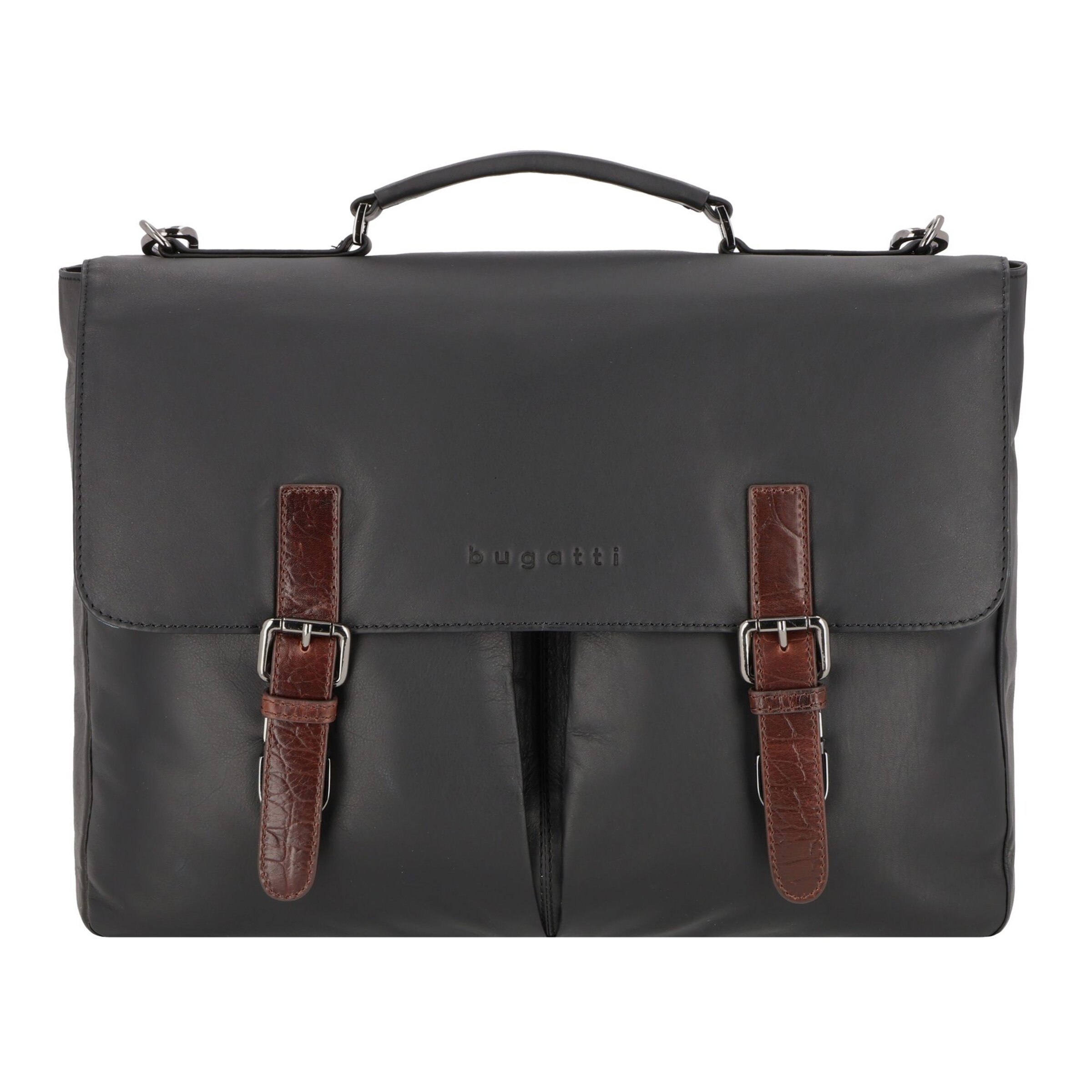 Porte-documents ' Corso DeLuxe 1658 ' bugatti en noir : devant