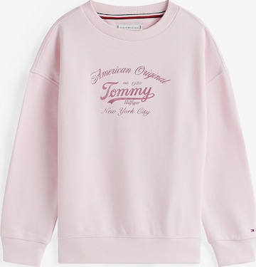 TOMMY HILFIGER Collegepaita värissä vaaleanpunainen: etupuoli