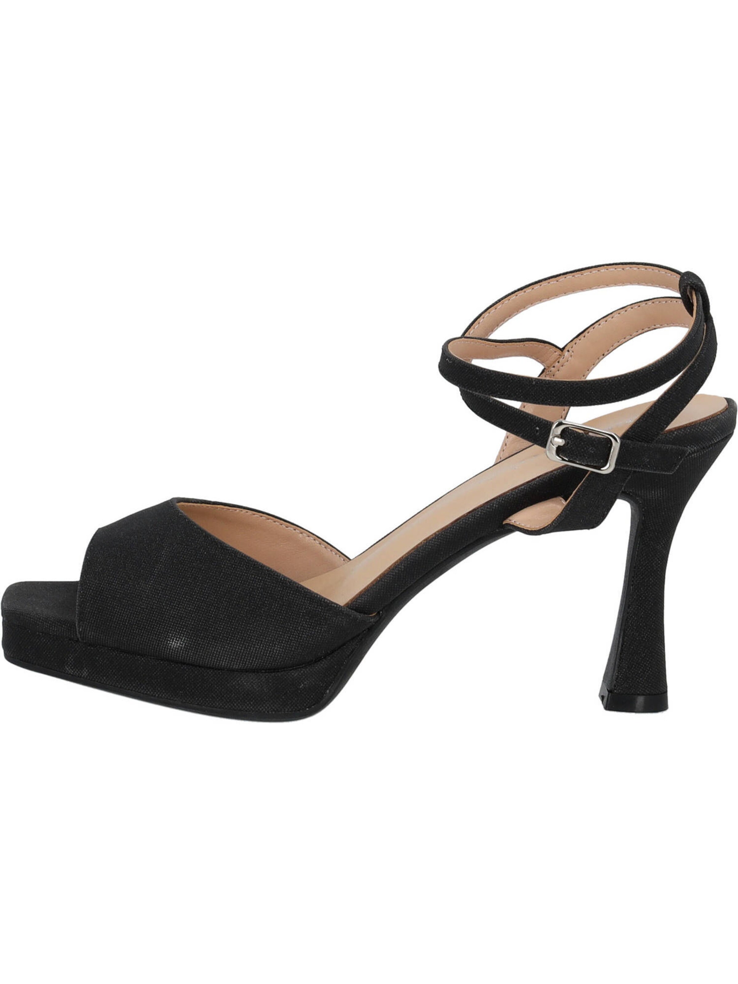 Palado by Sila Sahin Сандали в черно: отпред