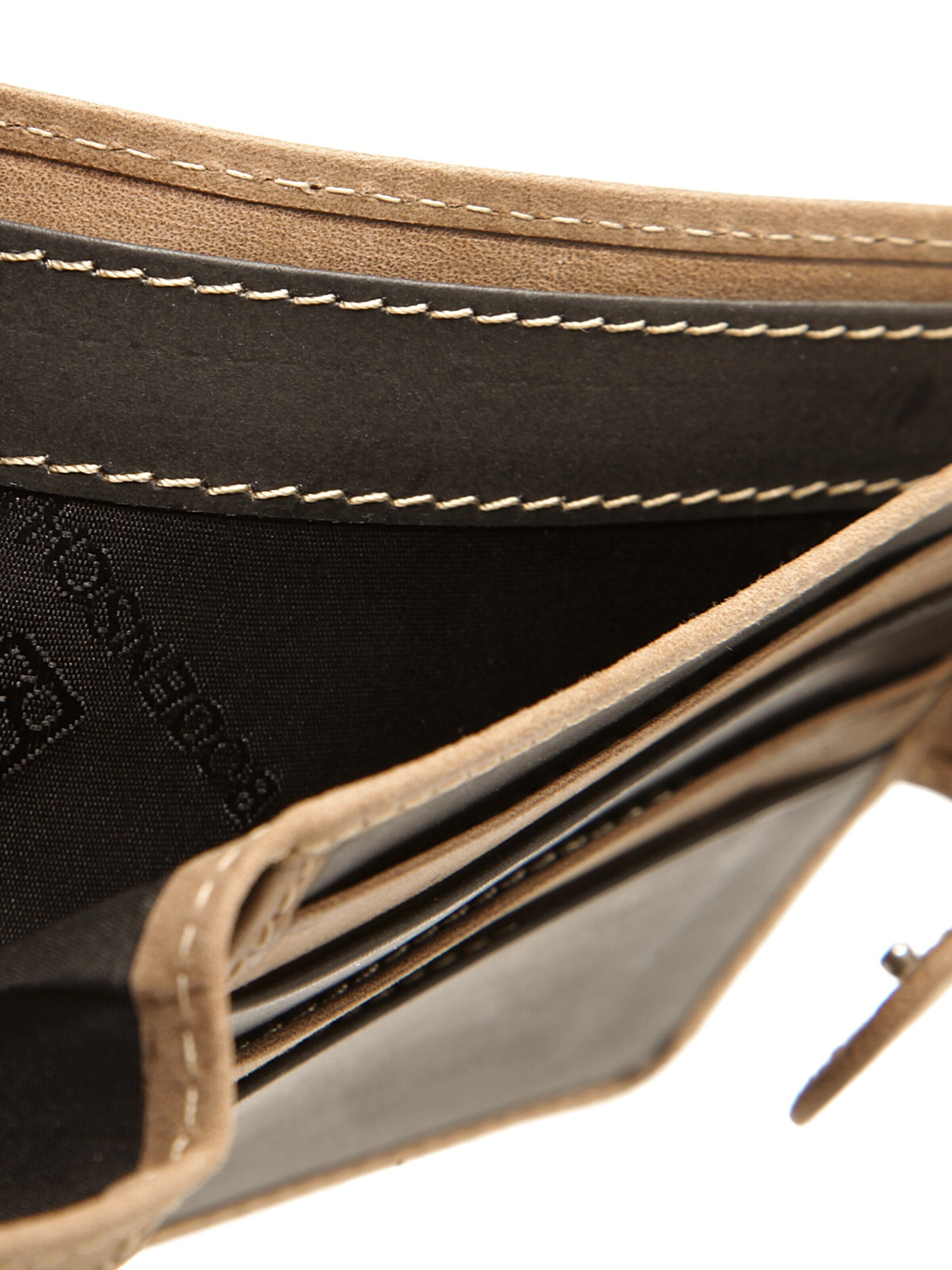 BODENSCHATZ Wallet 'BICOLOUR' in Brown