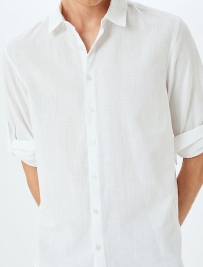 Koton Button Up Shirt in White, Item view