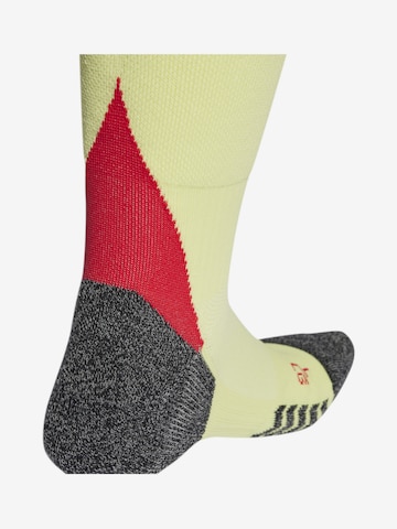 ADIDAS PERFORMANCE Athletic Socks in Yellow