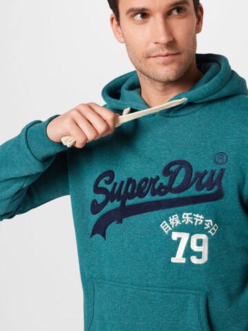 Superdry Bluzka sportowa w kolorze niebieski