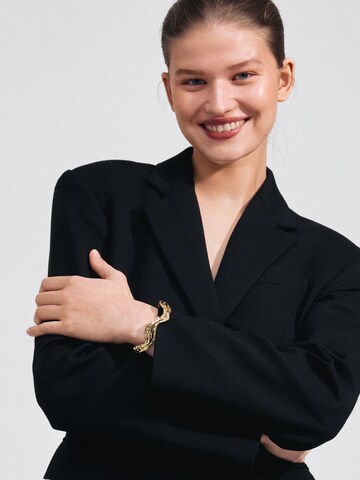 Pilgrim Armband 'Feel' in Gold: Vorderseite