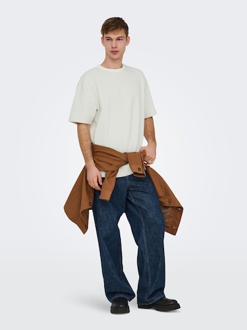 Only & Sons T-Shirt 'ONSKian' in Weiß